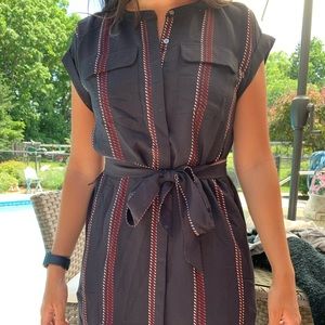 Loft tie dress